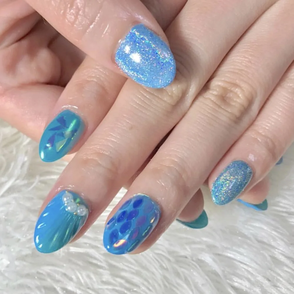 1 шт. 12 Ccolors DIY лист форма акриловый порошок гель лак для ногтей украшения для дизайна ногтей хрустальный Маникюр профессиональные аксессуары для ногтей