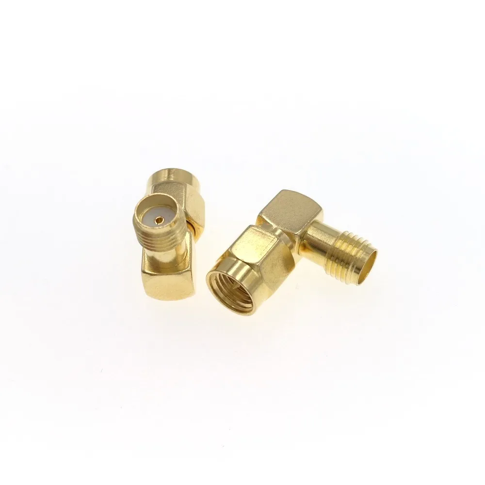 

1pce Adapter SMA / RP-SMA to SMA / RPSMA Male Plug & Female Jack Straight & Right angle RF Coaxial connector