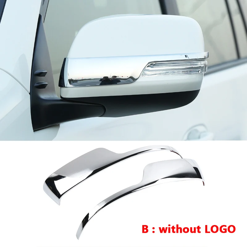 

Хромированная накладка на зеркало заднего вида для Toyota Land Cruiser Prado 150 2010-2018 2019 2020