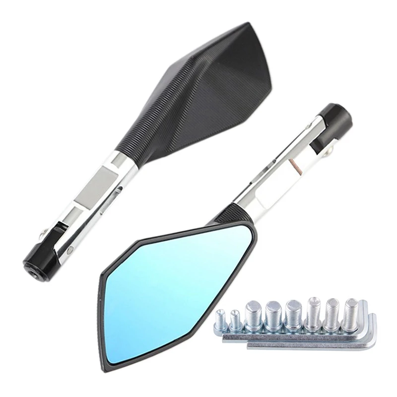 

New Motorcycle CNC Aluminum Rear View Rearview Mirrors Side Mirror for YAMAHA MT07 MT09 MT-07 for Kawasaki Z900