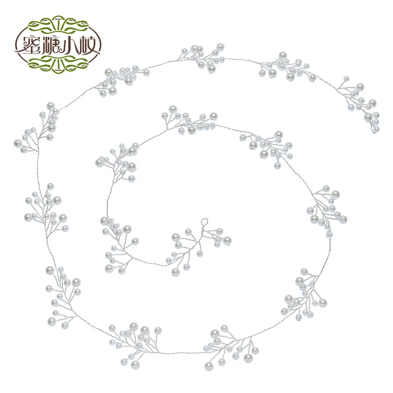 

D2362 Pearl Hair Band Bridal Accessories dinner wedding and makeup accessories