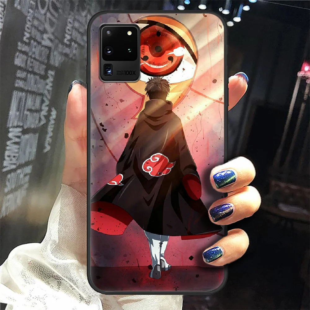 

Naruto Phone Case Cover Hull For Samsung Galaxy S 6 7 8 9 10 e 20 edge uitra Note 8 9 10 plus black waterproof 3D hoesjes