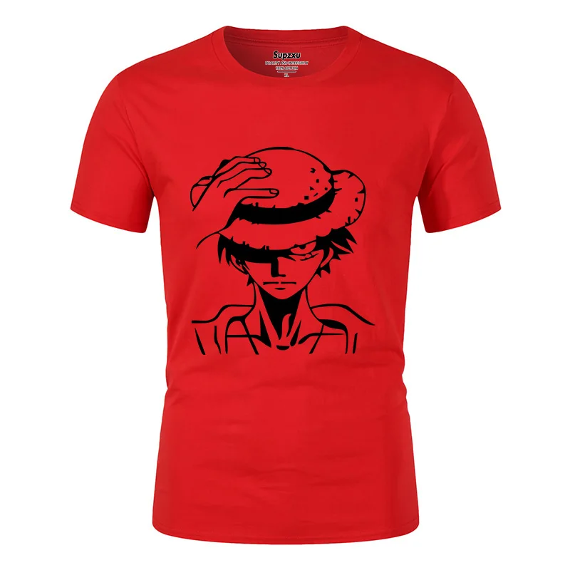 

Summer 2020 new men's one piece printed T-shirt fashion casual Harajuku T-shirt men's character T-shirt crew neck top