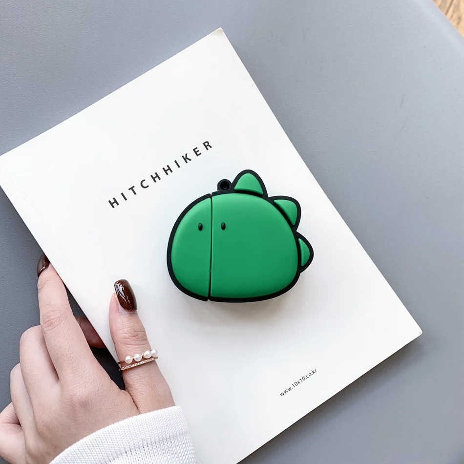 Bluetooth палка для Беспроводной заряжать наушники чехол для AirPods 2 чехол силиконовый Симпатичный мягкий чехол для MacBook Air стручки чехол брелок коробка Coque