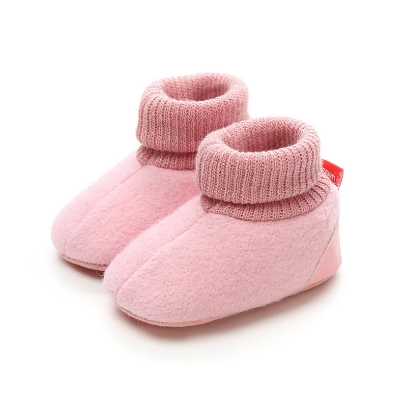 Детская обувь Домашние мокасины для девочек и мальчиков малышей дышащая 0 18