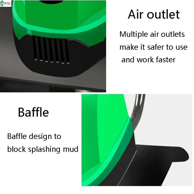 Маленький плуговый культиватор 220 В/1500 Вт бытовой многофункциональный подвесной