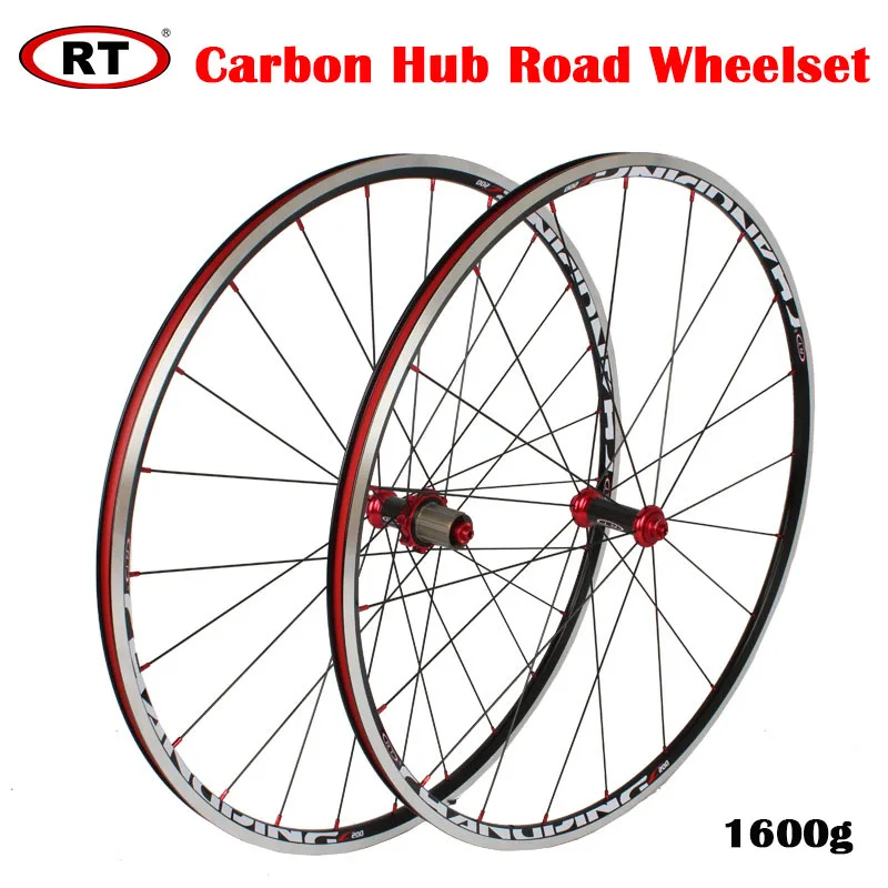 

120 Sounds Road Bike Wheelset V BrakeCarbon Hub Super Light RT C200 700C Bicycle Road Wheel Set Wholesale