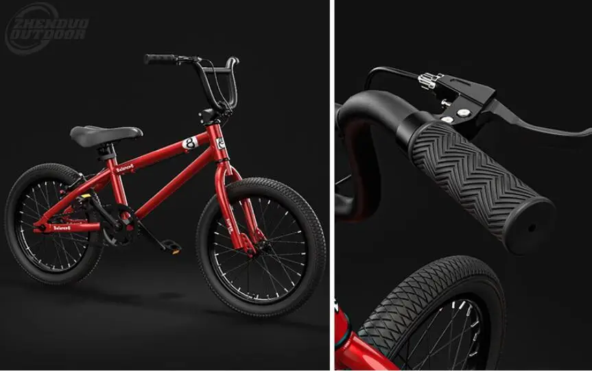 Детский горный велосипед 16 дюймов Высокоуглеродистая Сталь подходит для