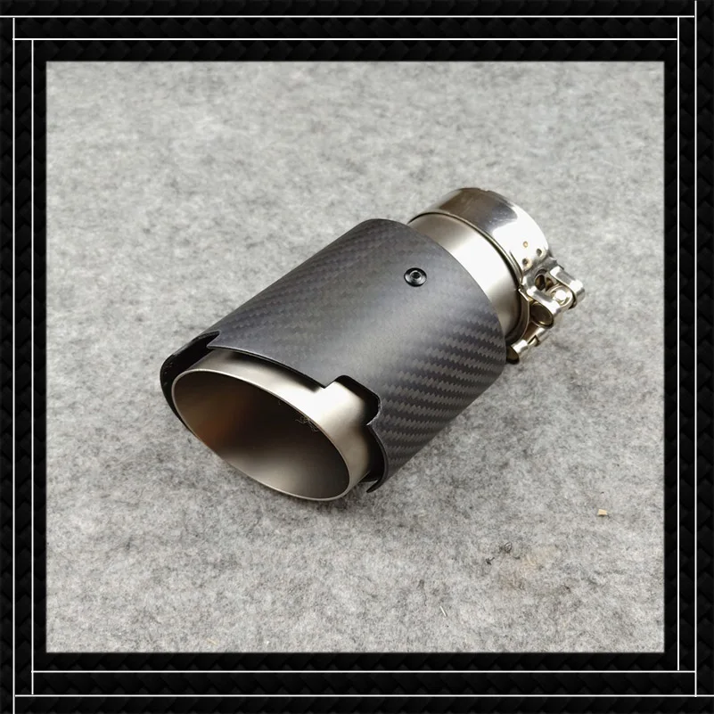 Наконечник глушителя из нержавеющей стали с четырьмя слотами универсальный