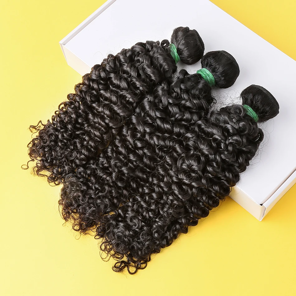 Instaone 8A малазийские вплетаемые пряди кудрявые 100% человеческие волосы 28 30 дюймов 3/4