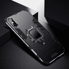 Armor Shockproof Case For Huawei P40 Pro Plus P30 lite P20 Mate 40 30 20 10 Honor 8x Max 9X 10i P Smart Z Stand Holder Cover
