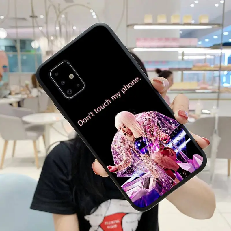 

chromatica Lady Gaga Phone Case For Samsung S5 S6 S7 S8 S9 S10 S20 S21 Edge Plus E Fe Lite Cover