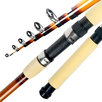 josby 83 in 120in carp fishing rod feeder hard frp carbon fiber telescopic fishing rod fishing pole 3 6m 3m 2 7m 2 4 2 1m