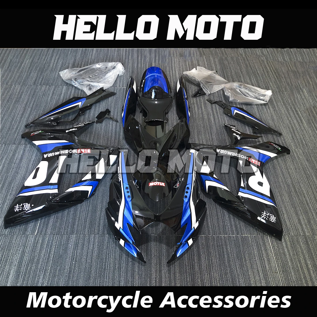 

НОВЫЕ комплекты обтекателей для литья под давлением ABS, подходят для SUZUKI GSXR600 GSXR 600 GSXR750 GSXR 750 2006 2007, комплект кузов K6