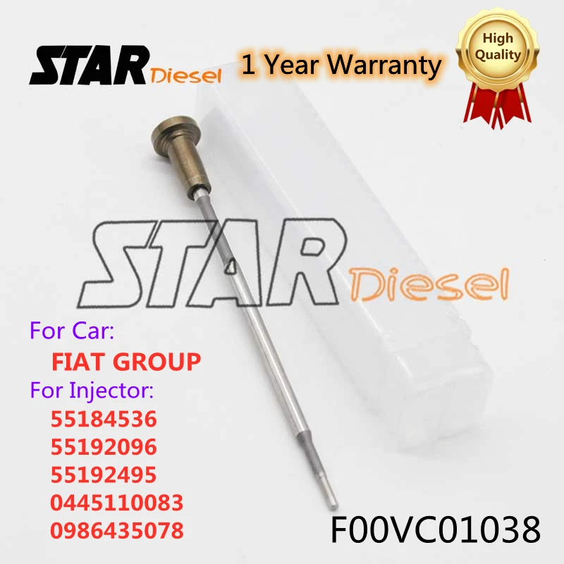 

F 00V C01 038 инжекторный регулирующий клапан F00VC01038 ремонтные комплекты для FIAT GROUP 55184536 55192096 55192495 0445110083