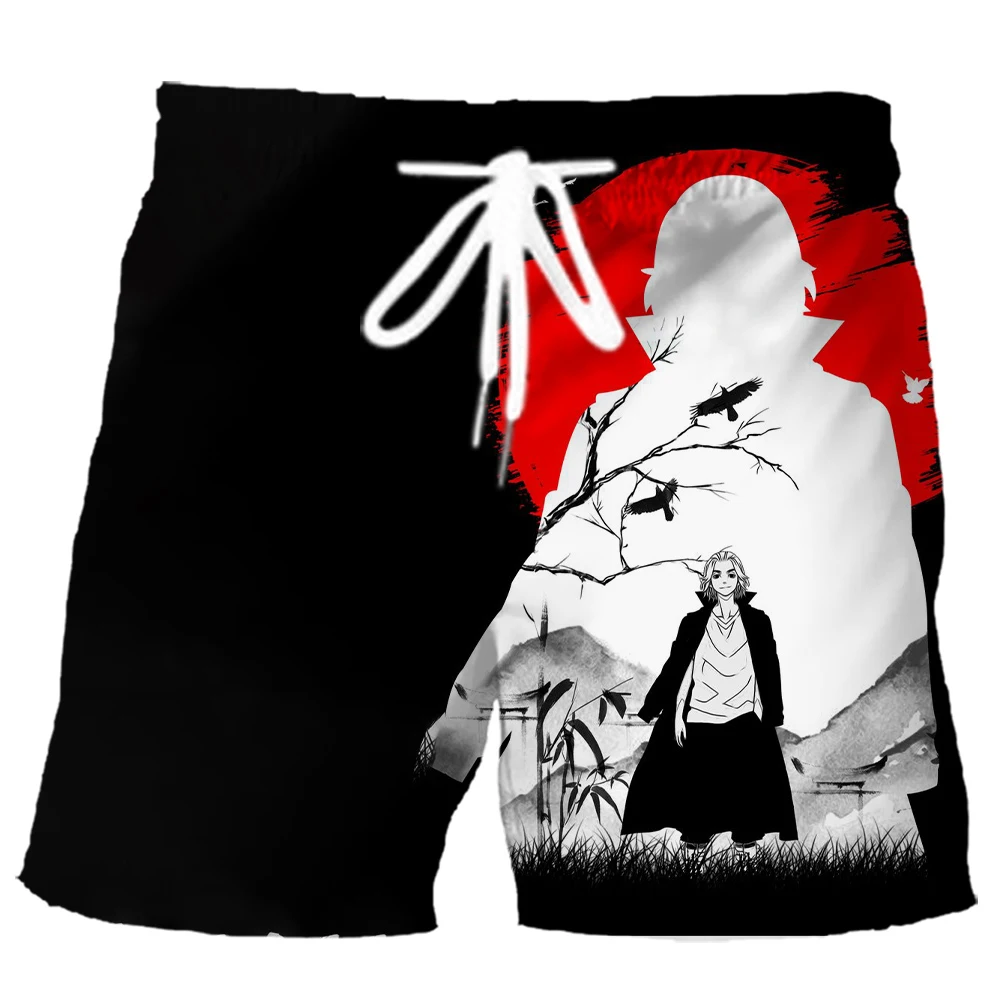 

CLOOCL Newest Tokyo Revengers Shorts Japan Anime Elastic Sports Shorts 3D Printed Casual Pockets Pants Harajuku Streetwear