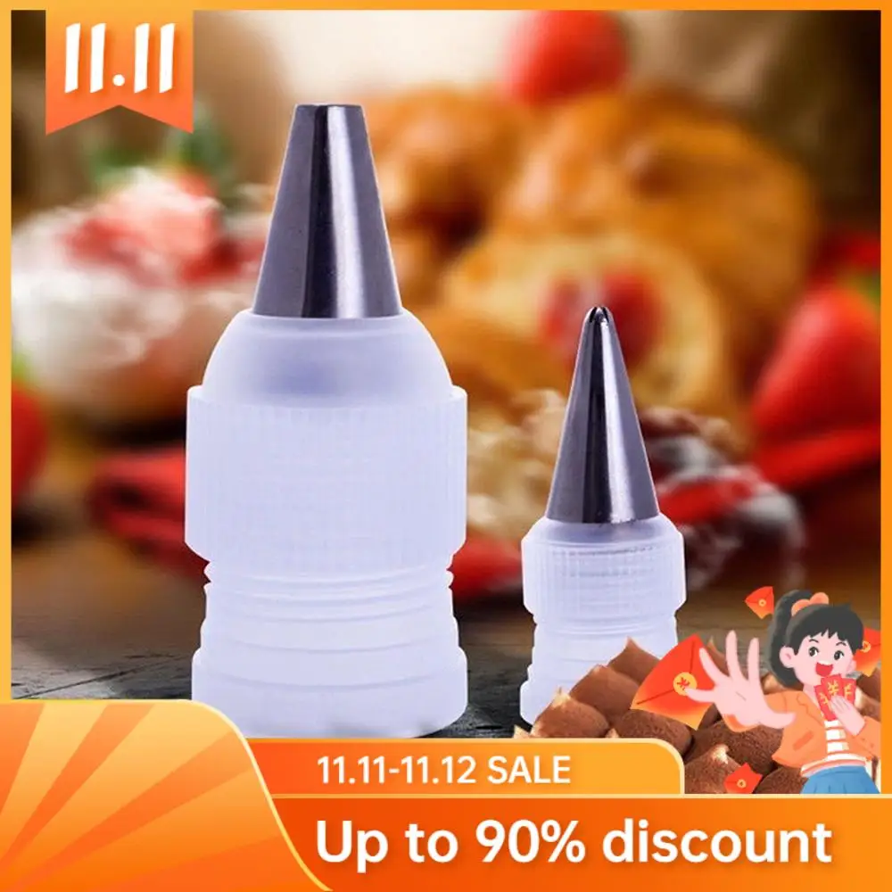 

Fashion 10 pcs Icing Piping Nozzles Tips Cake Decorating Converter Coupler Pastry Tool Home Tips