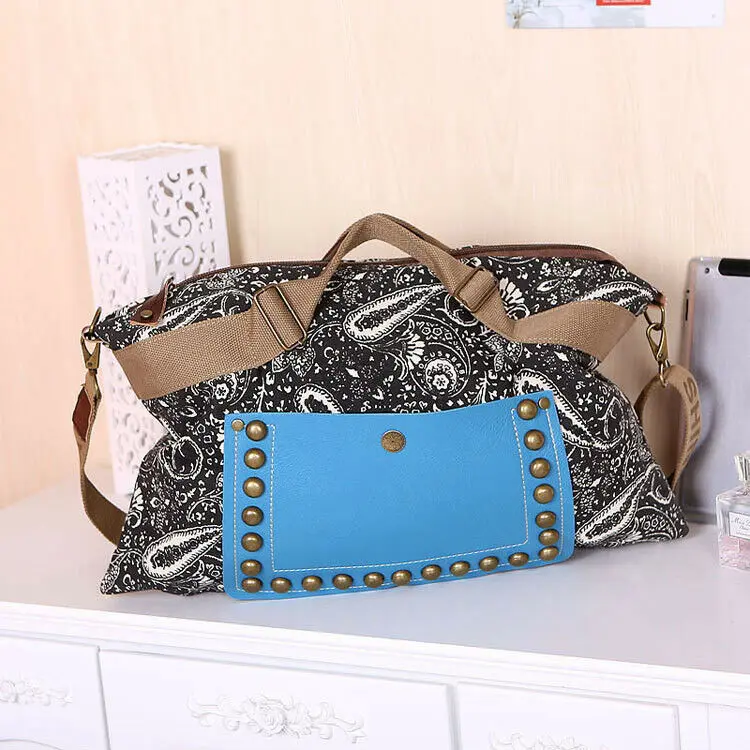 Женская Винтажная сумочка сумки через плечо богемный тоут кошелек портфель |