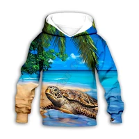 sea turtle 3d printed hoodies family suit tshirt zipper pullover kids suit sweatshirt tracksuitshorts 04