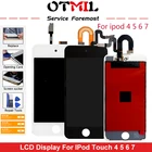 Дисплейный модуль OTMIL для iPod Touch 4, 5, 6, 7, кодирующий преобразователь сенсорного экрана в сборе, для iPod Touch 4, 5, 6, 7
