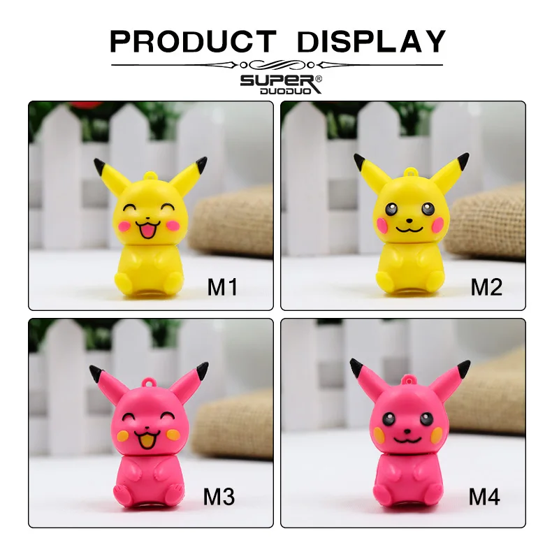 Usb флеш-накопитель 128 ГБ шариковая ручка эльфа 64 Гб pokemon Pikachu pendrive 32 ГБ 16 ГБ 8 ГБ 4 ГБ usb memory stick usb 2,0
