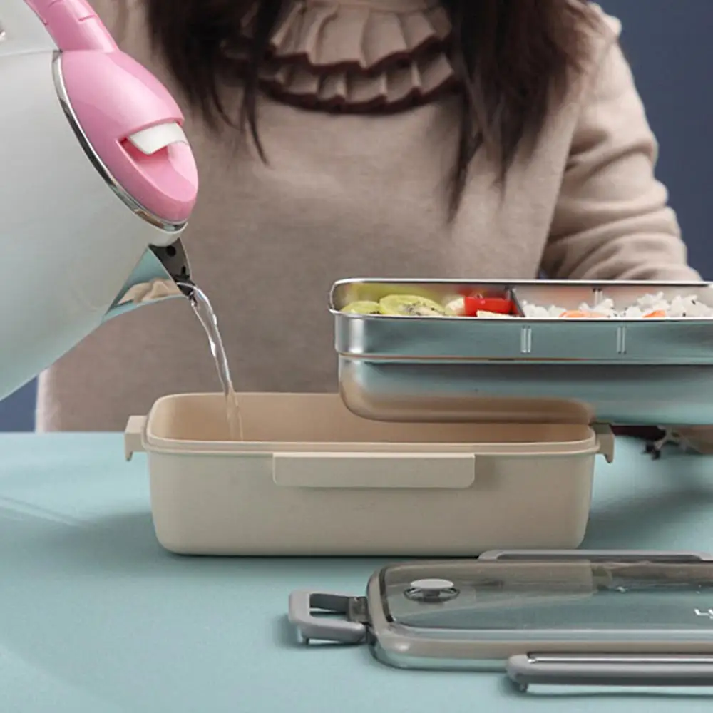 Студенческий Ланч бокс с крышкой контейнер для фруктов lancheira loncheras para mujer