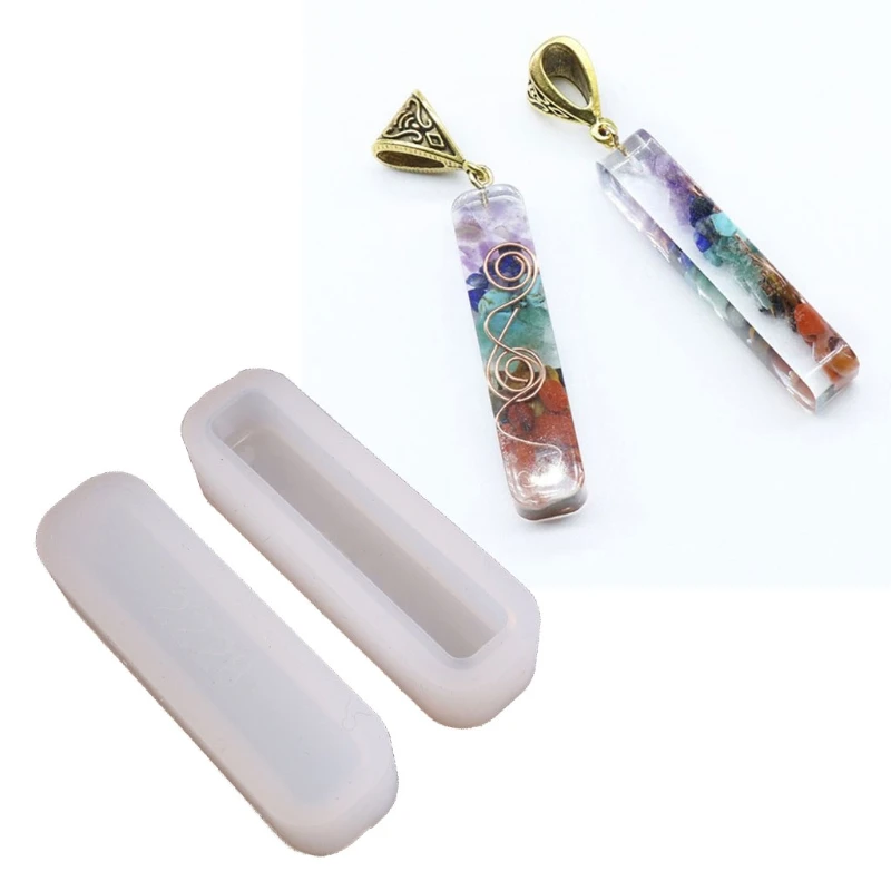 

5 штук подвески из смолы, форма для длинных ювелирных украшений, форма для брелоков для рукоделия, товары для рукоделия