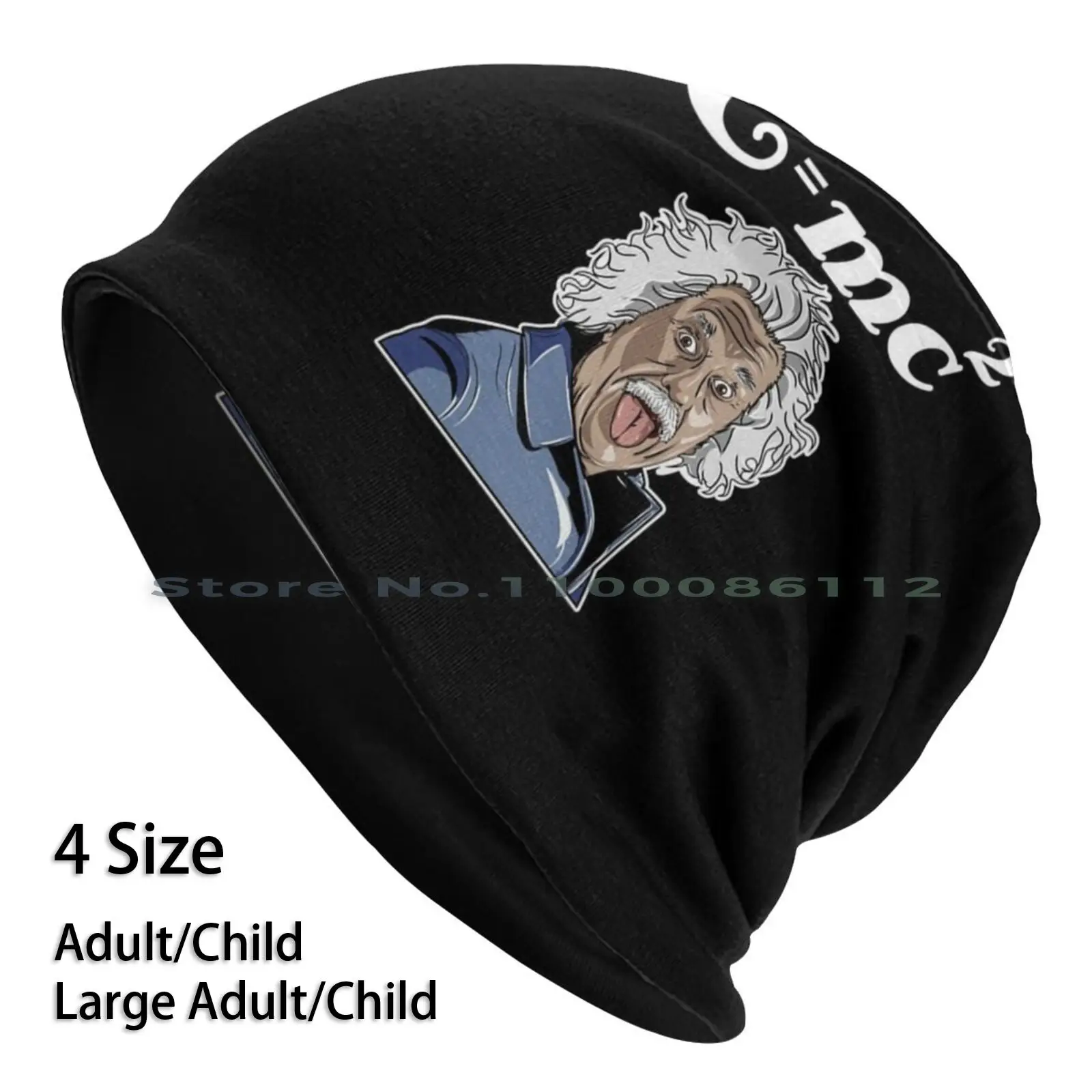 

E=mc2 Funny Shirt Beanies Knit Hat E Mc2 Energy Physics Special Relativity Neutron Relativistic Doppler Effect Thomas