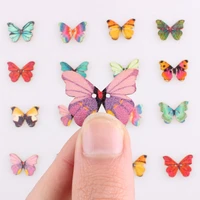 pretty butterfly 2hole wooden mixed buttons christmas diy decor child clothes sewing buttons crafts scrapbooking accessories e