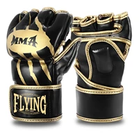 boxing gloves professional sanda training mma half finger adult muay thai fighting fighting sandbags mens and womens gloves