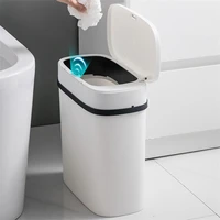 1012l intelligent trash can automatic sensor dustbin smart electric waste bin home rubbish can for kitchen bathroom garbage