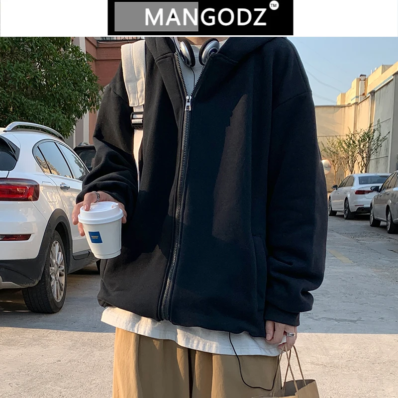 

2020 Новый осень-зима женской модной обуви для мужчин толстовки Толстая толстовка на молнии с капюшоном в стиле Харадзюку Толстовка Четырехц...