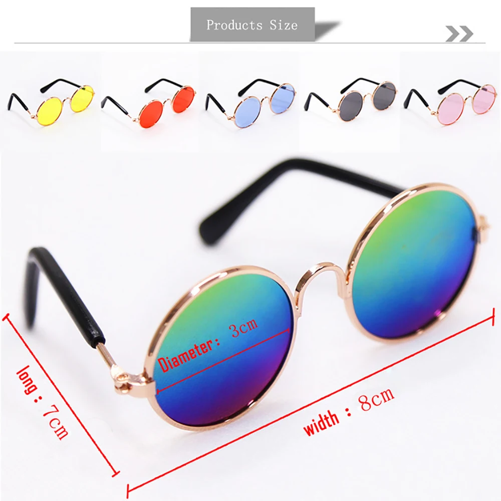 

Pet dog cat sunglasses cool handsome accessories sunglasses small and medium-sized dogs general sun glasses multi-color optional