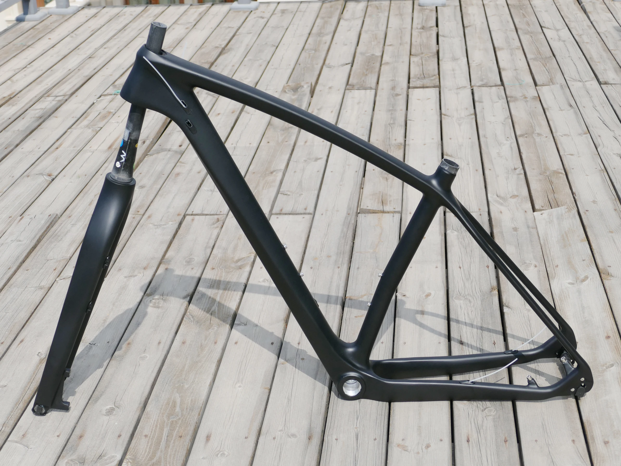 Полностью карбоновая рама и вилка для горного велосипеда 29ER UD матовая