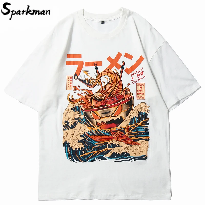 Лето 2018 футболка с японским мультяшным 3D принтом женская уличная одежда модная