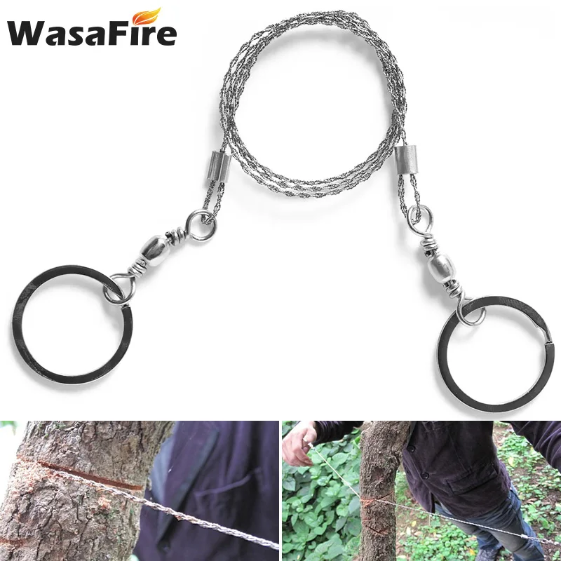 

550mm(21.6'') Steel Metal Manual Chain Saw Wire Saw Scroll Emergency Travel Tool Camp Hike Outdoor Hunt Fish hand Tool Fretsaw
