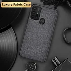 Тканевый чехол для Motorola MOTO One Vision Action Marco G Stylus G9 G8 Plus Play G30 G20 G10 Power G100, силиконовый чехол