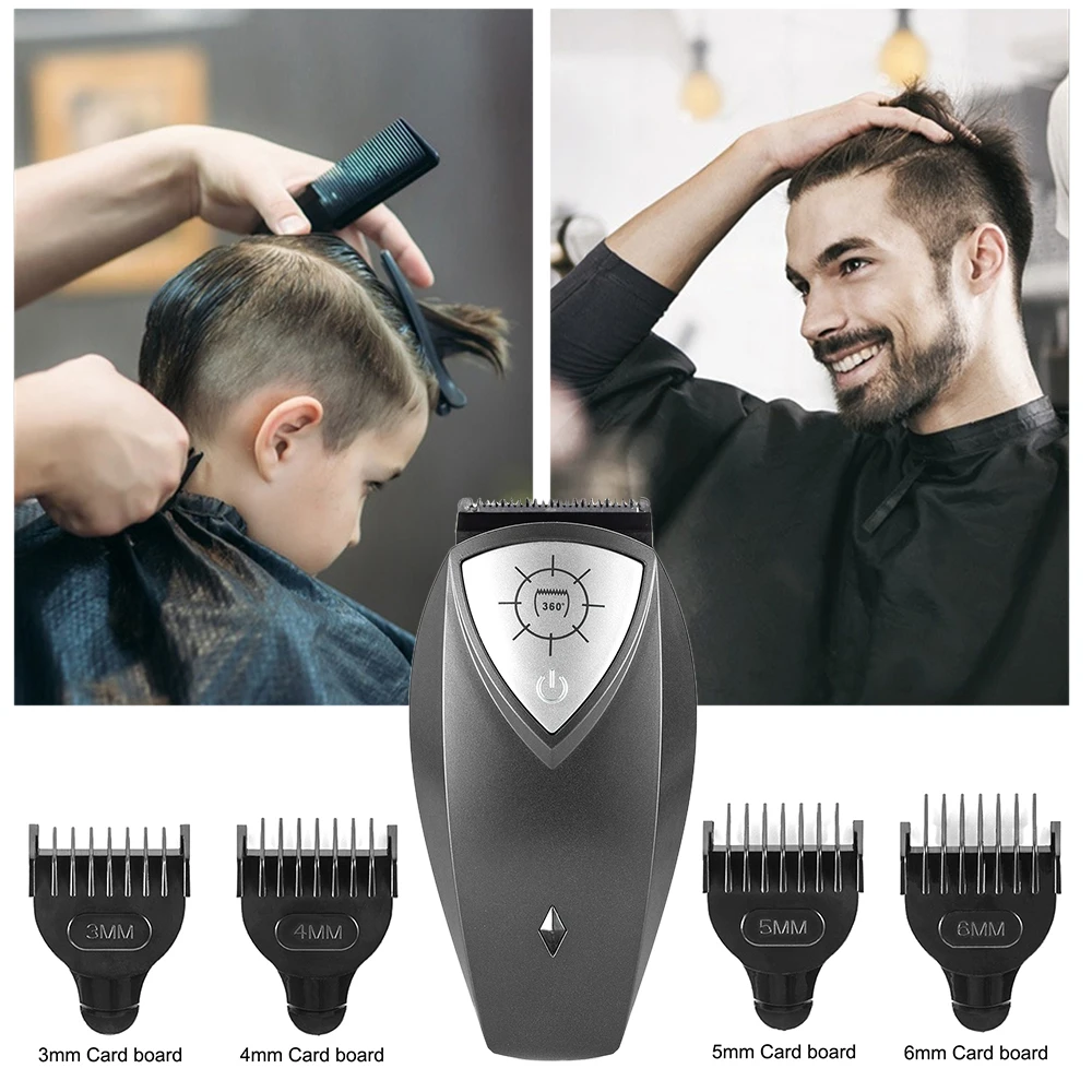 

Electric Hair Clipper Rechargeable Low Noise Hair Trimmer Men Children Hair Cutting Machine Beard Shaver Trimer Barber