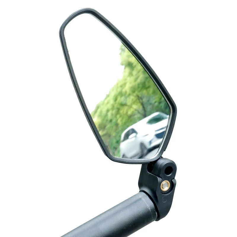 Universal Bicycle Mirror Bar End Mount Acrylic MTB Road Bike Rear View Mirror Back Sight Reflector Angle Adjustable