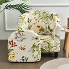 Чехол на стул для ванной, эластичный чехол для кресла, нескользящий чехол на стул для столовой, гостиной, офиса, приемника 2 шт.компл.