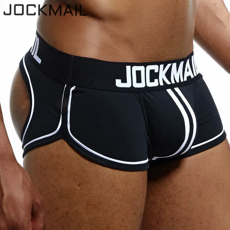 Мужские трусы боксеры JOCKMAIL с карманом для пениса нижнее белье мужчин|boxer trunks|brand men