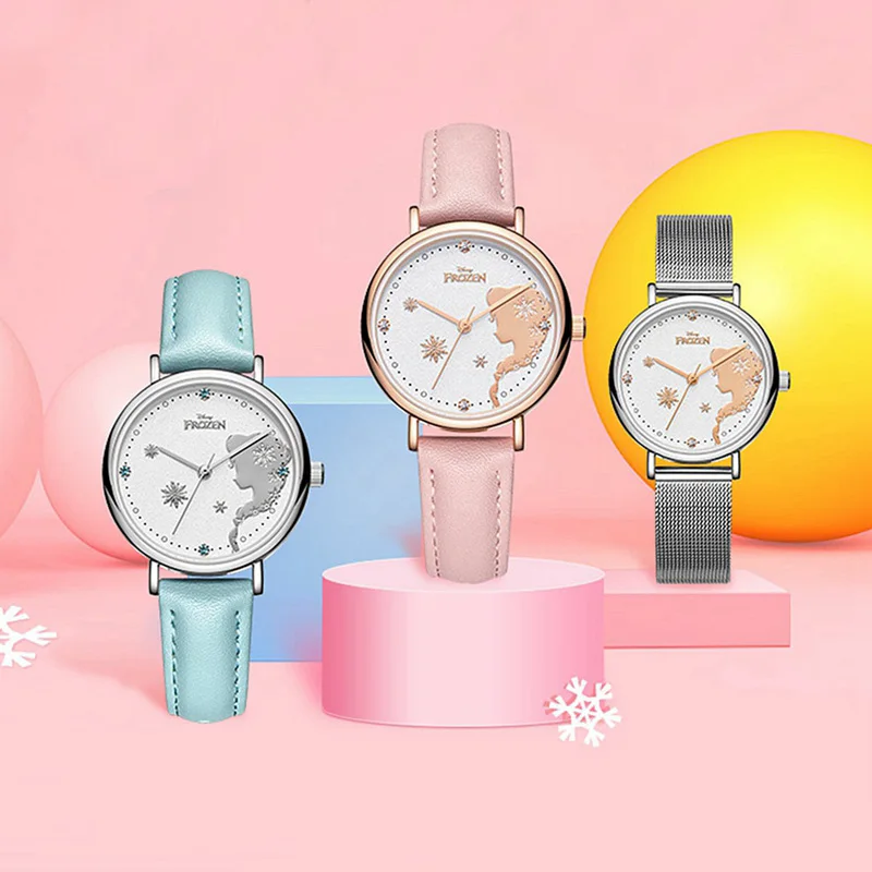 Большая распродажа красивые женские часы в стиле Холодное сердце подарок для