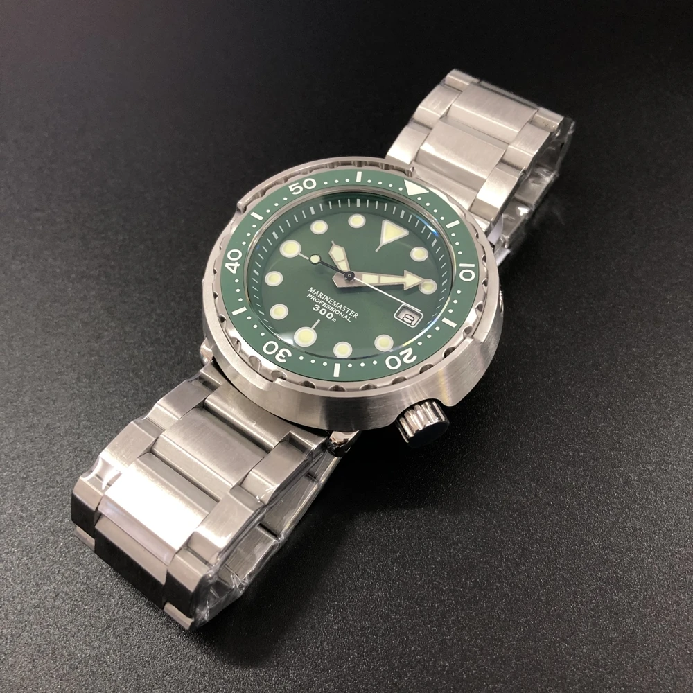 

New Tuna SBBN015 Men Automatic Watches NH35 Movement 300m Water Resistant Fashion Stainelss Steel diving Wristwatch for men male