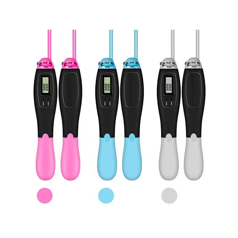 

Беспроводная умная смарт-веревка для спортзала, фитнеса, скакалка, цифровой счетчик скорости и скиппинга-40