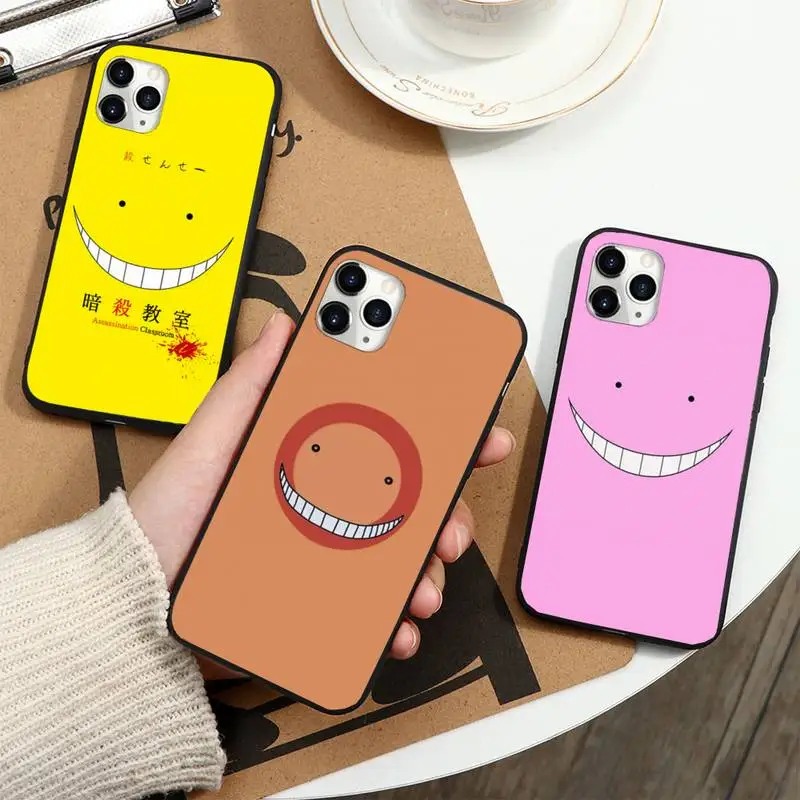 

assassination classroom anime Phone Case For iphone 12 11 13 7 8 6 s plus x xs xr pro max mini
