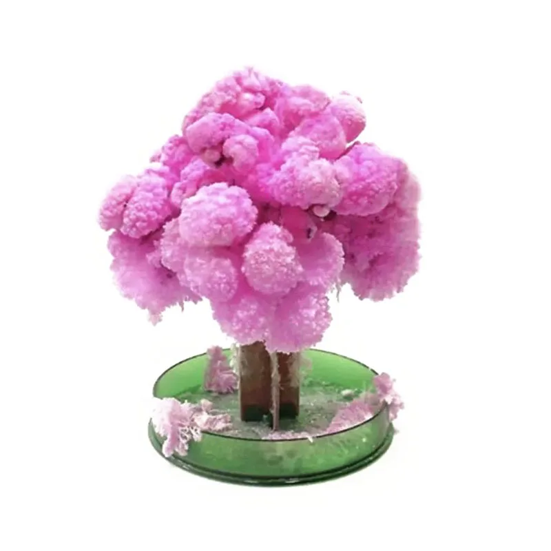 

1/2pcs Magic Japanese Sakura Tree Christmas Tree Paper Blossoming Paper Crystal Trees Kids DIY Toy B2Cshop