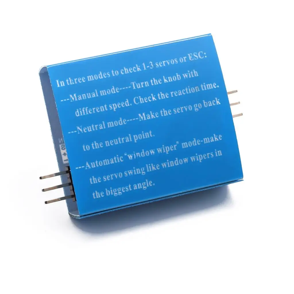 Сервопривод тест er gear тест CCPM консистенция мастер проверки 3CH 4,8-6 V с индикаторный светильник