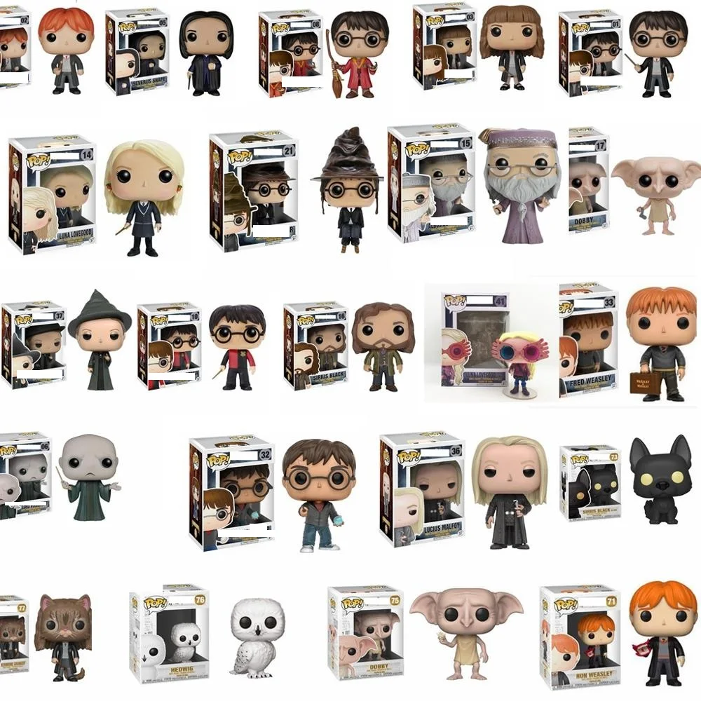 Экшн фигурка Funko POP HARRI Поттер профессор хиранрелл 68 # ПВХ Коллекционная модель