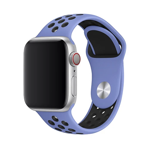 Royal Pulse Black Спортивный силиконовый ремешок для apple watch группа 4 5 44 мм 40 мм, 42 мм, 38 мм, версия наручных часов iwatch, 5/4/3/2/1 ремень браслет резиновый ремешок для часов аксессуары - Цвет ремешка: Royal Pulse Black