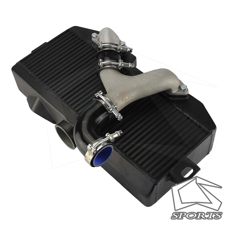 Вертикальный интеркулер с верхним креплением подходит для S * Ubar 02 07 WRX STI EJ20 EJ25 GD